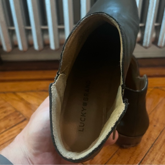 Black Lucky Brand Ankle Booties - Picture 5 of 8